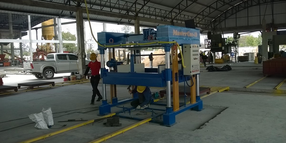 Setting up MasterCut 3 in Malaysia factory
