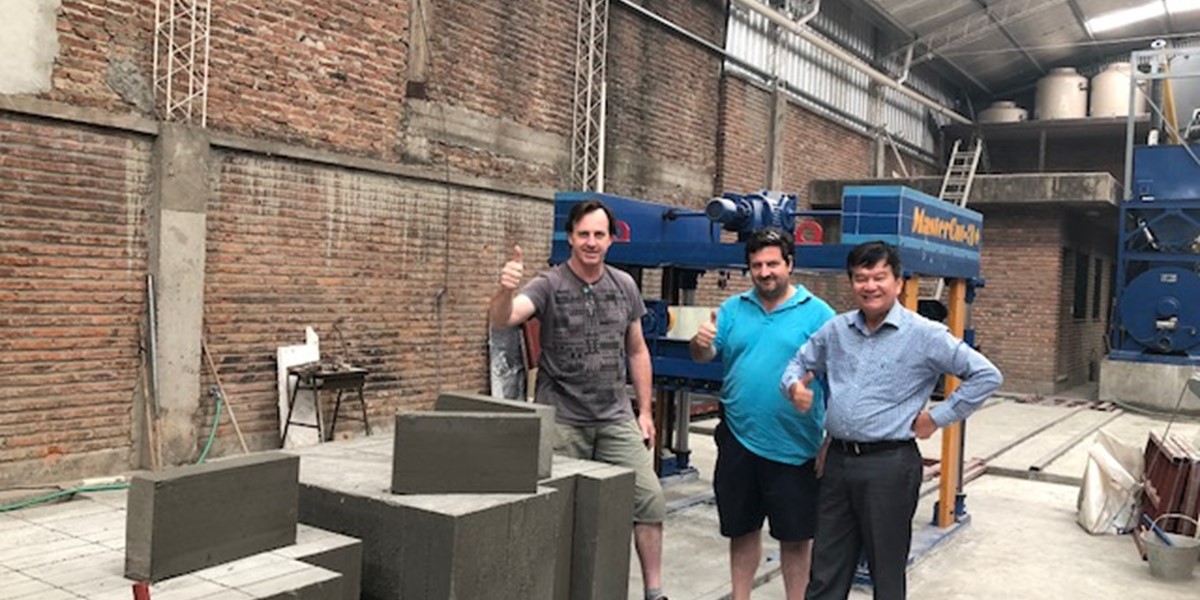 Successful test run of a MasterCut 3 for a production line in Argentina