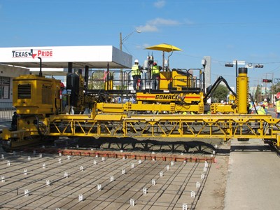 Sprayed concrete conveyor RCC