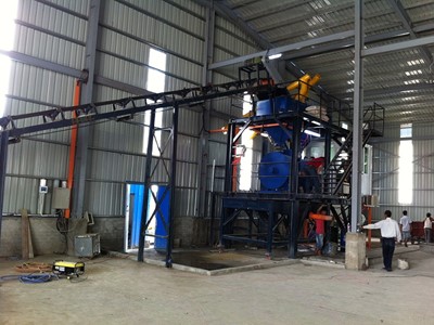 Dây chuyền sản xuất gạch bê tông nhẹ tại Myanmar