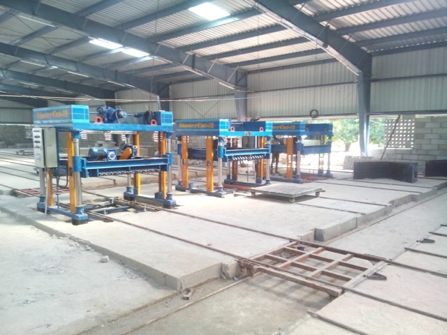 Máy cắt gạch bê tông nhẹ MasterCut tại nhà máy Ấn Độ