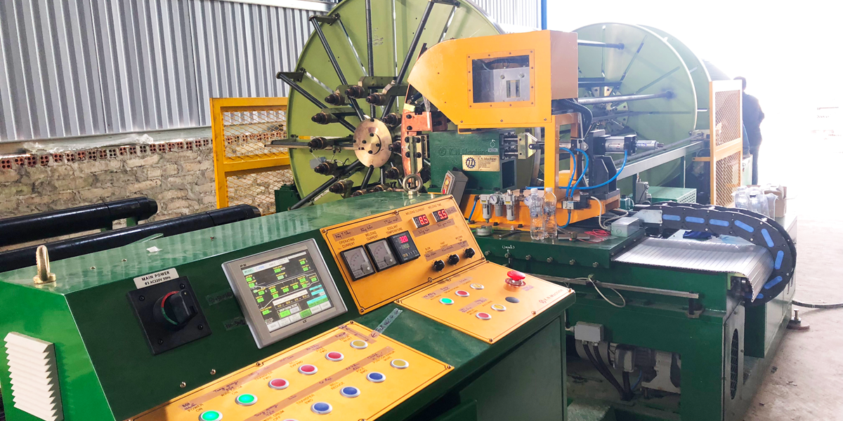 Bảng điều khiển tự động máy hàn lồng ống cống KN